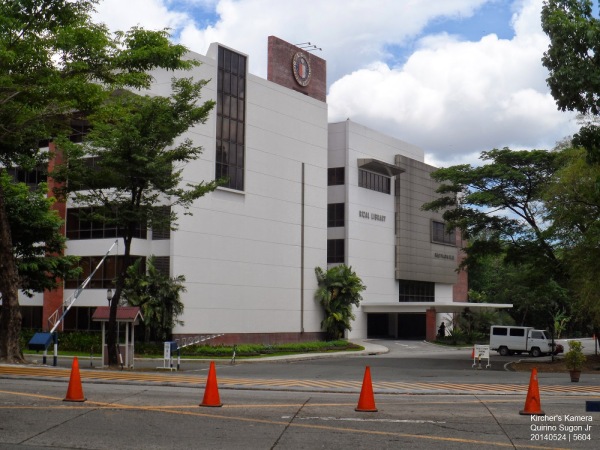 The new Rizal Library in Ateneo de Manila University